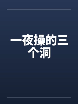 一夜操的三个洞by佚名封面