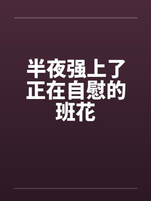 半夜强上了正在自慰的班花笔趣阁无弹窗封面