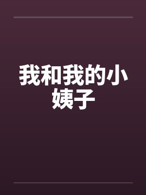我和我的小姨子封面